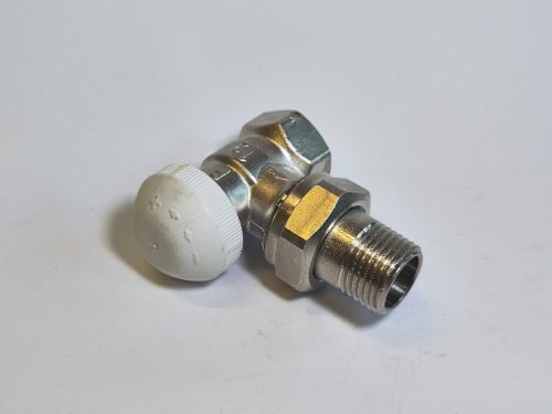 HERZ radiátorszelep sarok 1/2 thermofejes T-90 1772491