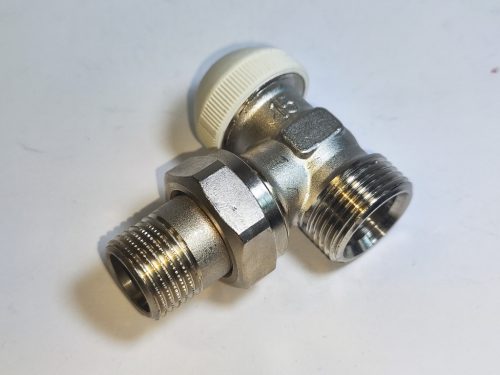 HERZ radiátorszelep sarok 1/2-3/4 thermofejes T-90 1772437