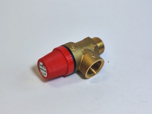 BRH biztonsági szelep 2,5 bar 1/2"-1/2" KB