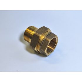 Egyenes réz hollandi 1" KB